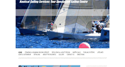 Desktop Screenshot of nauticalsailingservices.com